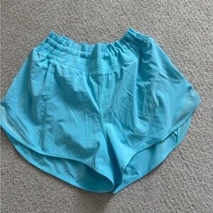 lululemon athletica Women’s Athletic Shorts - Aqua Blue